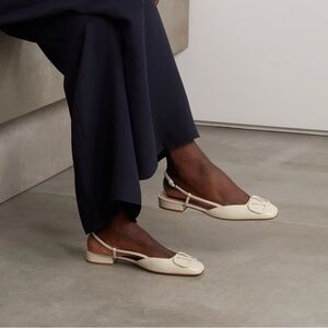 Valentino Women's Cream Heeled Sandals